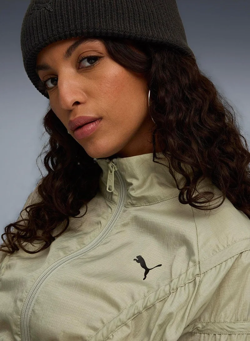 PUMA lux army Dare To Oversized Woven Jacket for Women | Best Price UAE