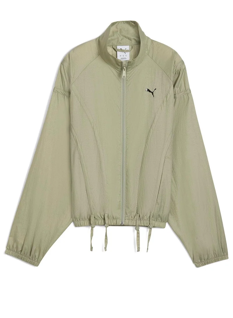 PUMA lux army Dare To Oversized Woven Jacket for Women | Best Price UAE