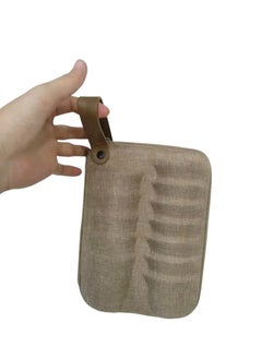 Albawadi Portable Camping Tea Bottle Bag with 12pcs Glass Cup  - Image 3