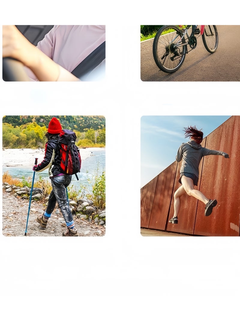 Sun protection women's gloves, UV protection, driving and riding, non-slip, breathable cotton gloves, 1 pair - Image 2