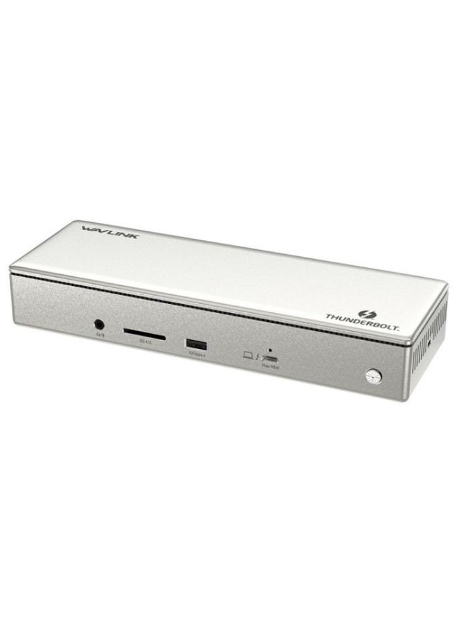 WAVLINK UTD41 PRO RJ45 / Audio / SD Card Reader 15-in-1 Thunderbolt 4 Docking Station, Plug:US Plug - pzsku/Z80406BF22CFC5BBC0D9EZ/45/_/1731446397/d07eea1b-00e2-4c07-938d-2c6628f78cec