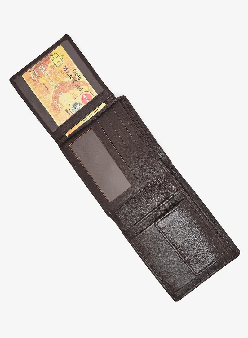 روبرت وود محفظة ثلاثية الطي مع حامل بطاقات