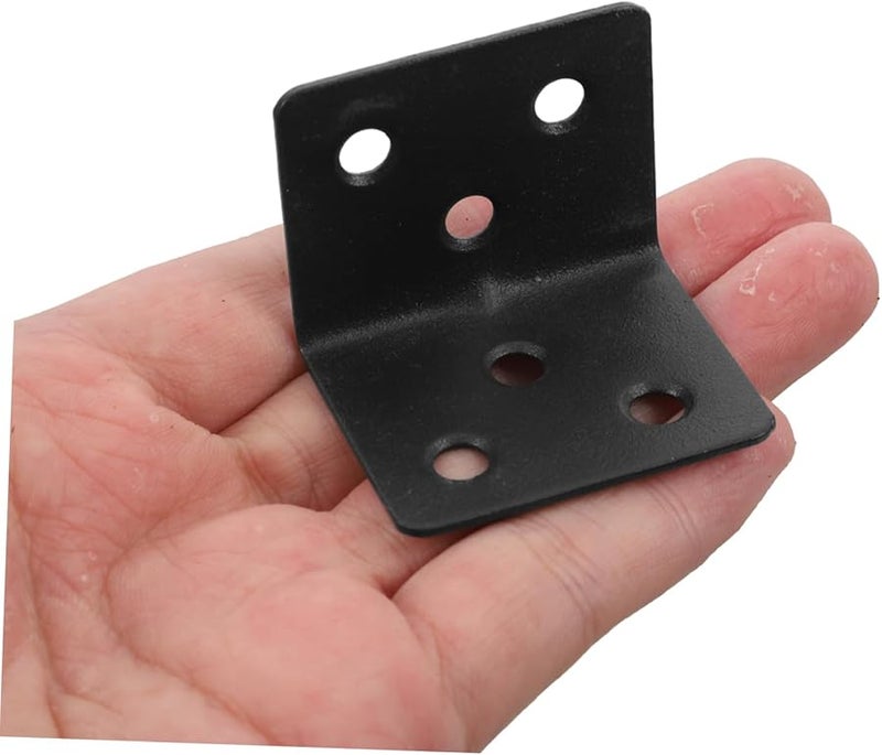 10 قطعة من أقواس الزاوية المعدنية الثقيلة لدعم الطاولات والكراسي والرفوف - Image 4