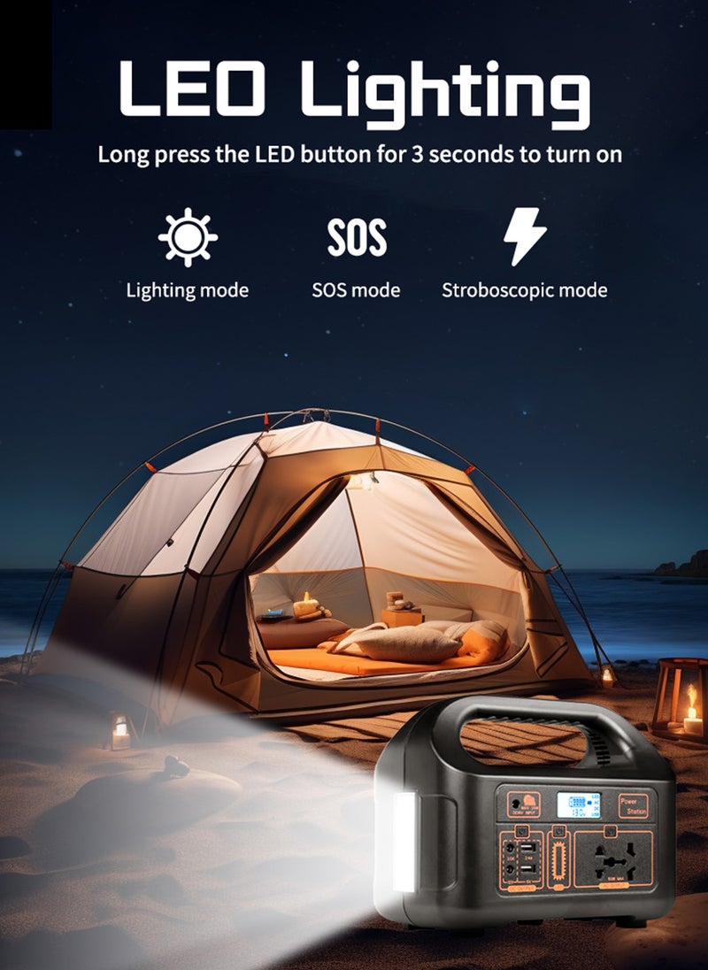 Sharpdo 220V Outdoor Iron Lithium Large Capacity Mobile Power Supply, Emergency Portable Car Outdoor Battery,150W - Image 3