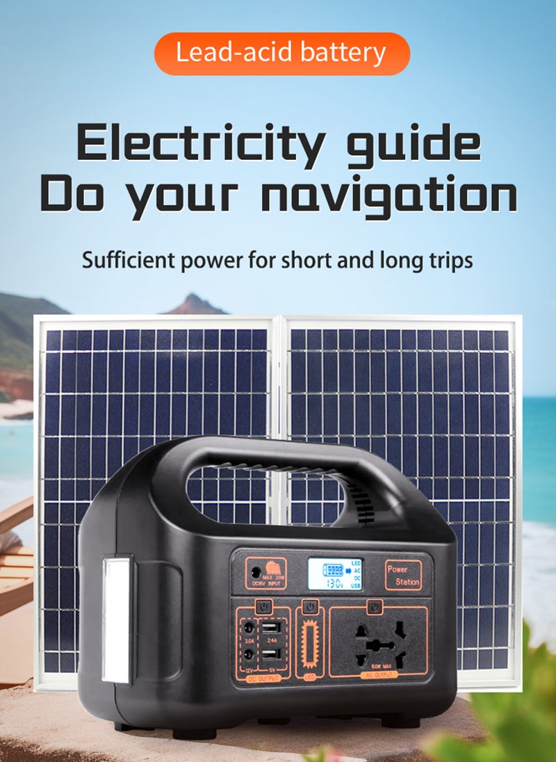 Sharpdo 220V Outdoor Iron Lithium Large Capacity Mobile Power Supply, Emergency Portable Car Outdoor Battery,150W - Image 4