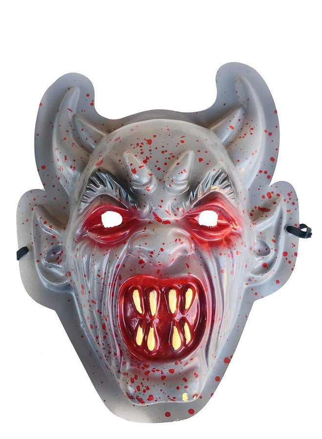 Evisha Multi Colour Scary Horror Devil Fancy Face Mask Holi Mask Halloween Party Mask Set Of 2 - Image 3