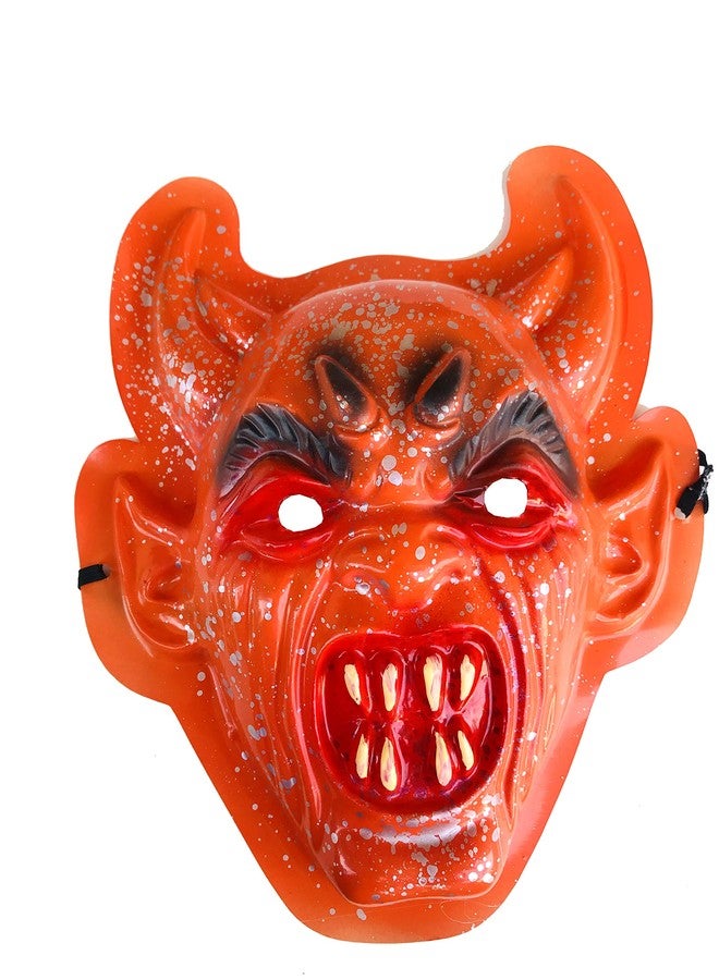 Evisha Multi Colour Scary Horror Devil Fancy Face Mask Holi Mask Halloween Party Mask Set Of 2 - Image 5