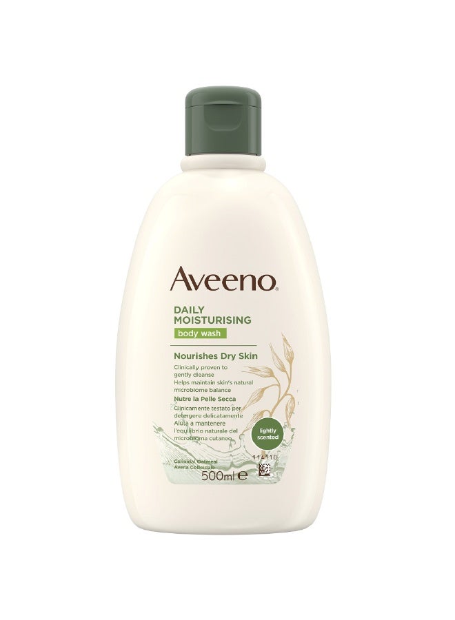 Aveeno Daily Moisturising Wash Gel for Sensitive and Dry Skin 500ml - Image 1