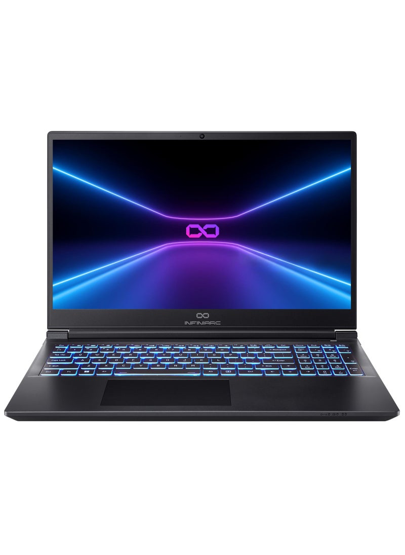 INFINIARC - G600 Notebook Gaming Laptop – 15.6" FHD 144Hz IPS Display, Intel Core i7-13650HX, NVIDIA RTX 4060 8GB, 32GB DDR5 RAM, 1TB SSD, Multi-Color Backlit Keyboard, Wi-Fi 6, Windows – Black - Image 1