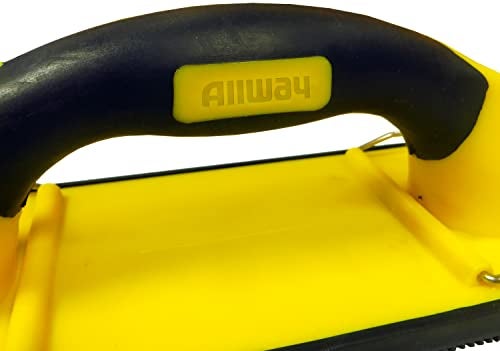 ALLWAY UHS Soft-Grip Heavy-Duty Manual Hand Sander with Stainless Steel Clips - Image 3