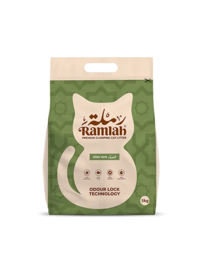 Cat Litter Ramlah Premium Clumping Cat Litter Musk Scented 5 Kg from pets zone - Image 4