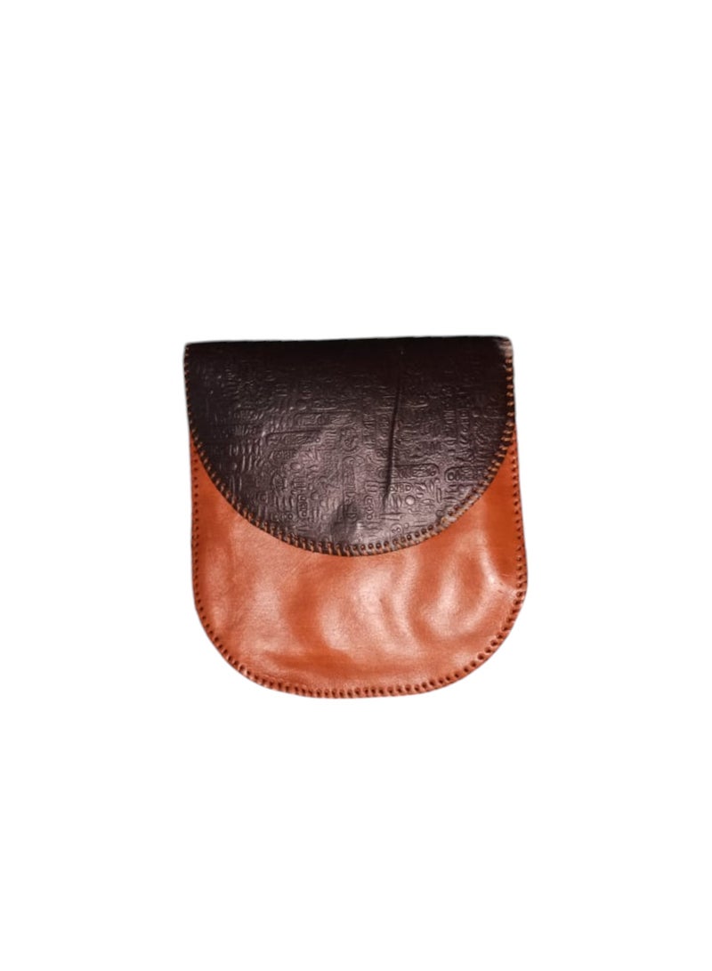 Sheer Fashionable Leather Crossbody Bag  - Image 1