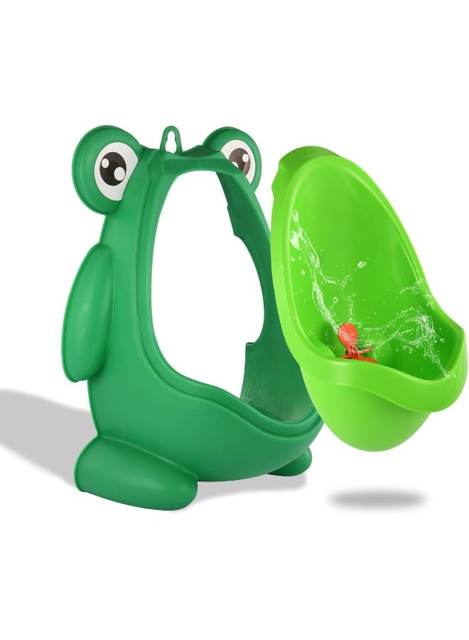 sundee Standing Potty Training Urinal for Boys Toilet with Funny Aiming Target - Blackish Green - Image 5