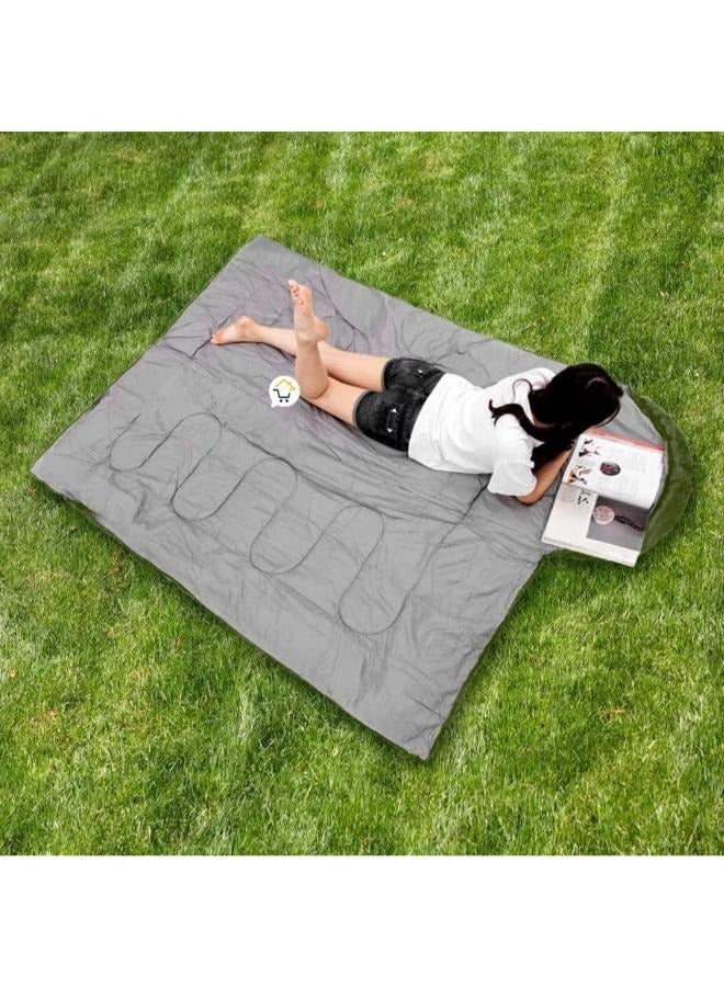 في الهواء الطلق التخييم كيس النوم المشي لمسافات طويلة التدريب الغداء كسر بطة أسفل كيس النوم الحجم: 220 سنتيمتر * 90 سنتيمتر - Image 5