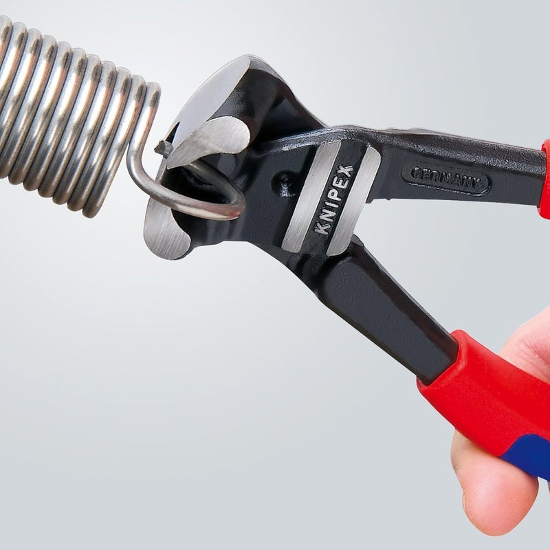 KNIPEX 61 02 200 Bolt End Cutting Nippers with Multi-Component Handle - 200mm - Image 5