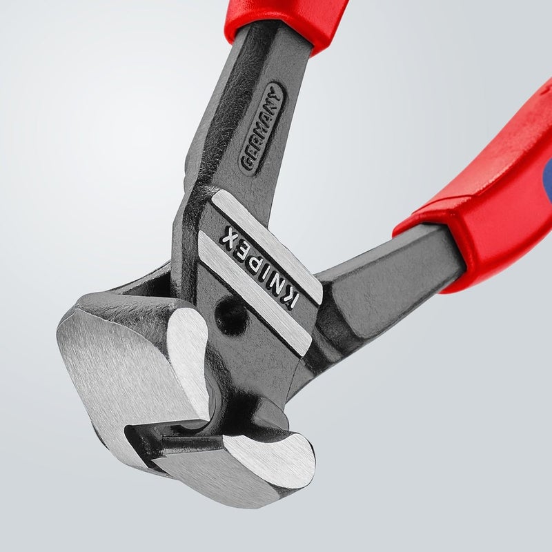 KNIPEX 61 02 200 Bolt End Cutting Nippers with Multi-Component Handle - 200mm - Image 4