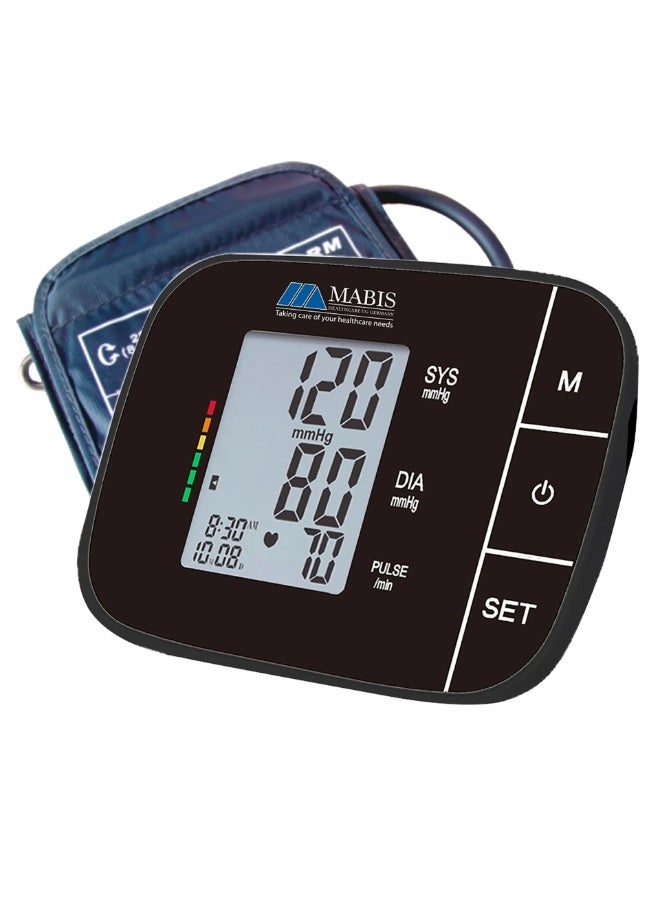 MABIS Universal Talking Blood Pressure Monitor, Upper Arm, Irregular Heartbeat Detection, 396-Reading Memory Storage for 4 User Profiles - Image 1
