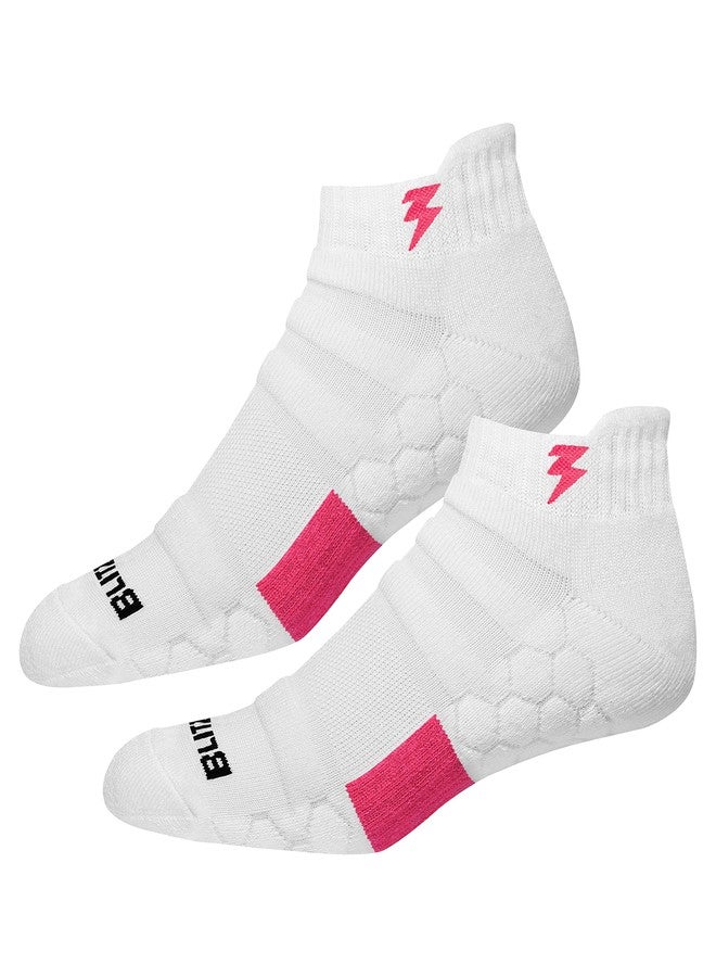 BLITZSOX Women Cotton Blend Hi-Tech Performance Socks Athletic Low Cut Sports Ankle Socks (Badminton, Running, Gym & Indoor Training), Pack of 3 (Free Size, Multi-coloured) - Image 5