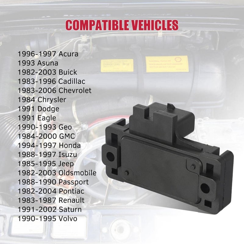 AUTEX Manifold Absolute Pressure Sensor MAP Sensor 213-3205 19106672 - Image 5