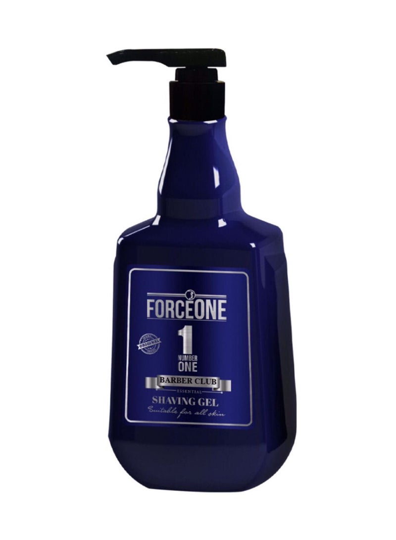 Forceone 1 Number One Barber Club Shaving Gel 1000ml
