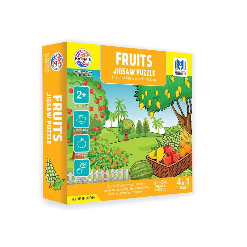 Educational Baby Puzzle Fruits