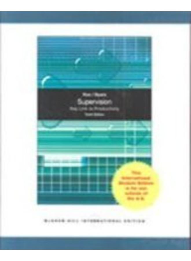 Supervision Key Link to Productivity  Ed   10