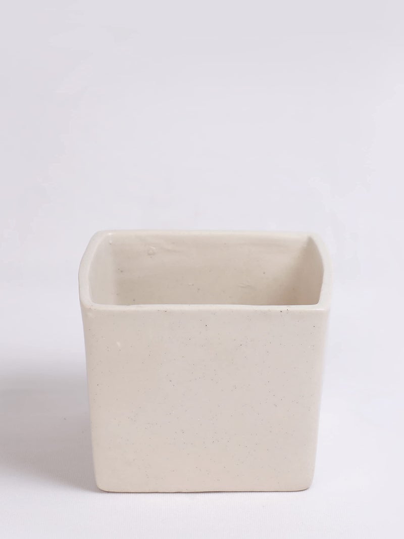 Nurturing Green® Ceramic Pot with Marble Finish for Indoor Plants, Home & Garden Decor (Size : Large; 4.5 Inch Wide*4 Inch High | with Drainage Hole) - Image 3
