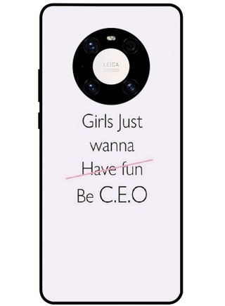 Protective Case Cover For Huawei Mate 40E Girls Just Wanna Have Fun Be CEO - pzsku/Z80414501807406FC4616Z/45/_/1713728436/1f6be91f-a840-44ba-a4b0-aad6453f92fc