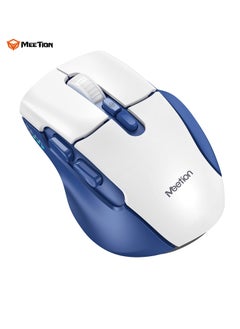 Meetion MEETION Wireless Dual-Mode Ergonomic Mouse BTM001 Ergonomic Design 2.4g Bluetooth Dual Mode Multiple Colors Available  - Image 2