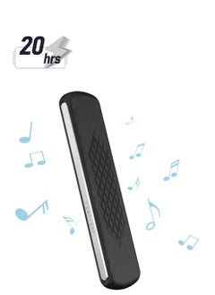 Pillow Speaker Bone Conduction Stereo, Mini Portable Bluetooth Sleep Stereo, Portable Pillow Speaker, Insomnia White Noise Machine, for Deep Sleeping, Side Sleepers (Black)