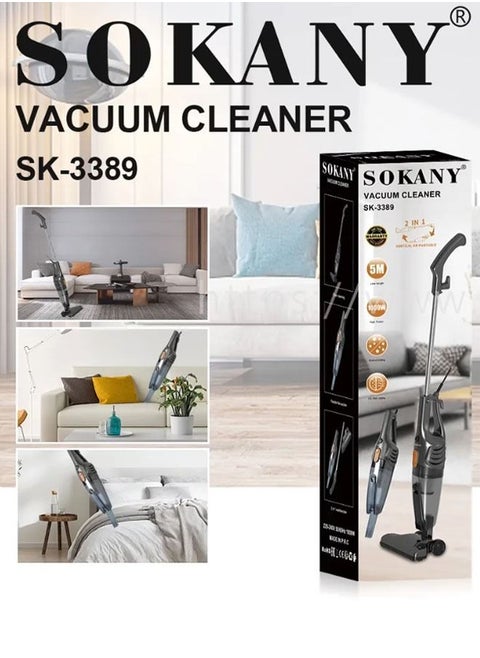 Portable Pushrod/Handheld Two in One Vacuum Cleaner