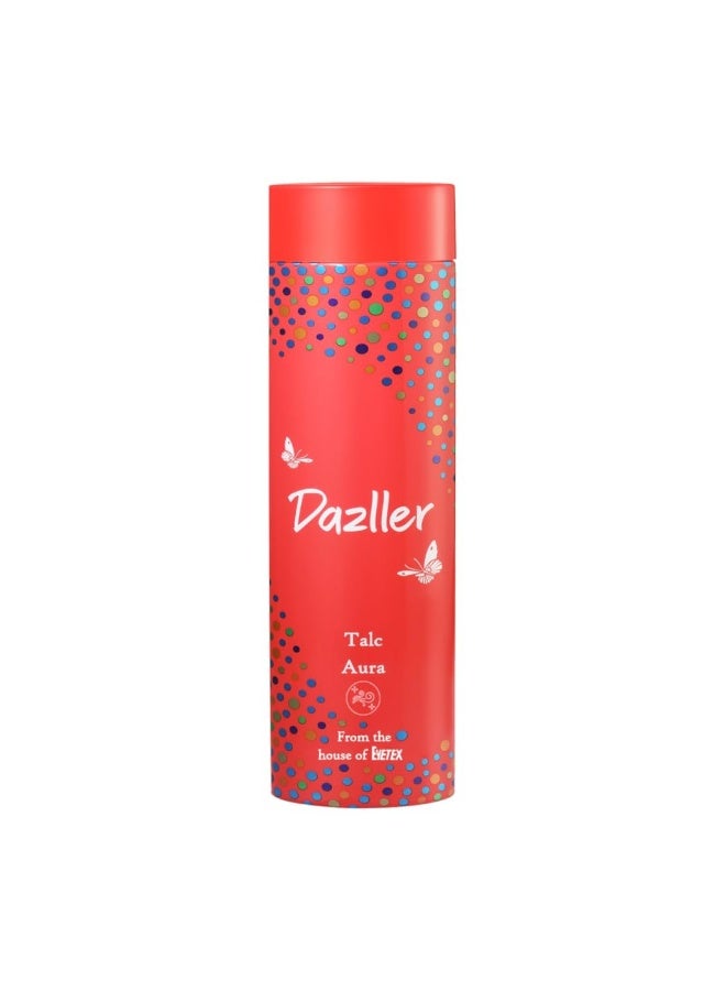Dazller Talc|Fresh & Long Lasting Talcum Powder|Aura|300g - Image 1