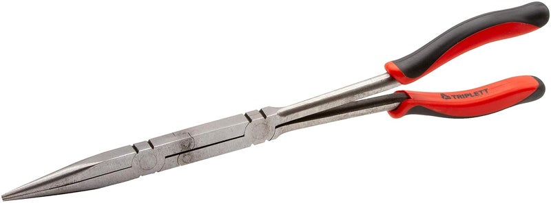Triplett TT-260 CrossJaw 13-inch Extended Reach Needle Nose Pliers - Image 4