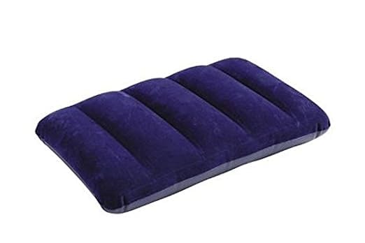 Best Buy Air Pillow Cushion Sleeping Bag Backpacking Pillow Soft Comfortable Air Inflatable Travel Pillow Tourist Pillow Blue Pack of 1  - Image 1