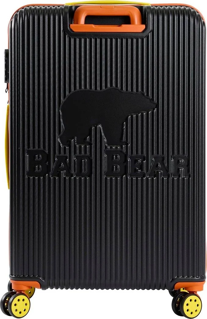 Bad Bear Logo Suitcase Black