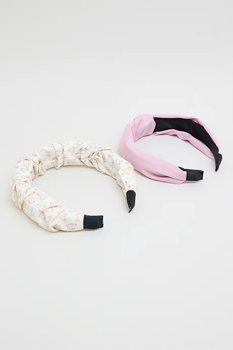 R&b 2 Pack Knot Detail Headband