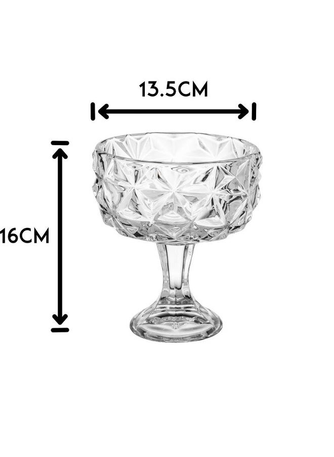Blinkmax Dish Plates Ice Cream And Fruit Salad Clear 280 ml  - Image 4