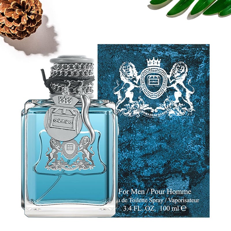 Jadoure Alpha Men Feromone Perfume, Pheromone Cologne for Men Attract Women, J. LeNuova Men Feromone Perfume, Pheromone Perfume Spray for Women (Blue Denim) - Image 1
