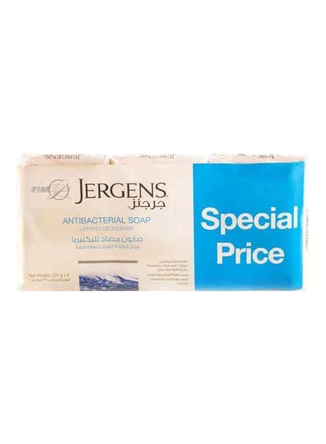 Jergens Antibacterial Soap, Pack Of 6, 6X125g