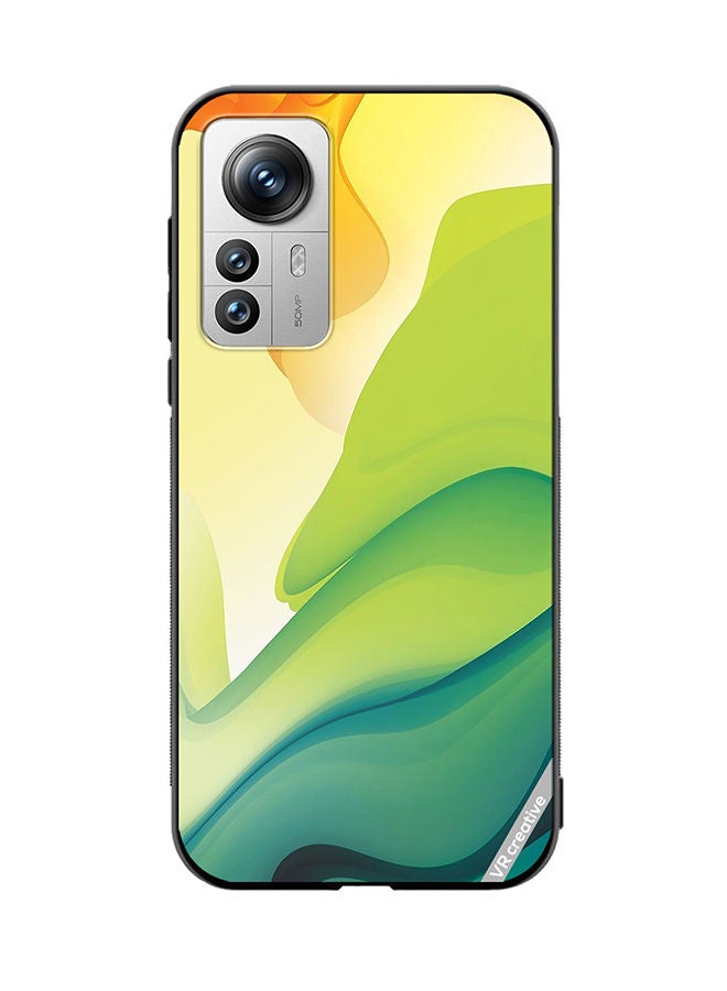 VR CREATIVE Protective Case Cover For Xiaomi 12X Abstract Design Multicolour - Image 1