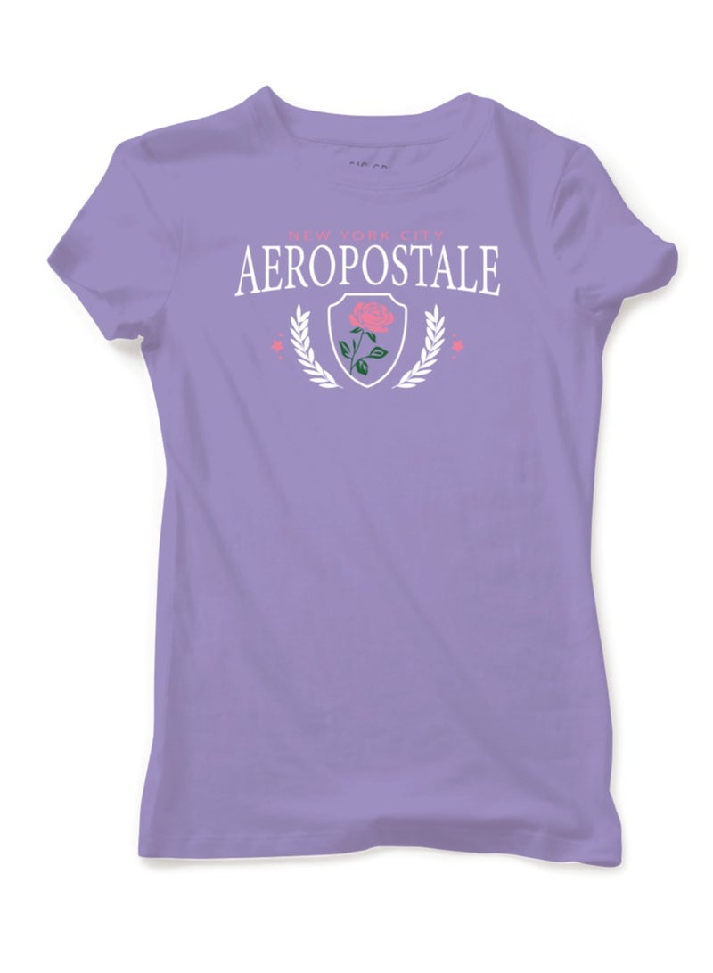 Aeropostale تيشيرت برسومات ROSE CREST من Aeropostale