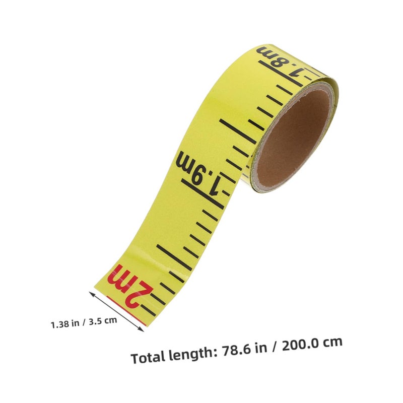 2Pcs Water Level Sticker Self Adhesive Ruler For Tanks Cisterns Pools Waterproof Gauge - Image 3