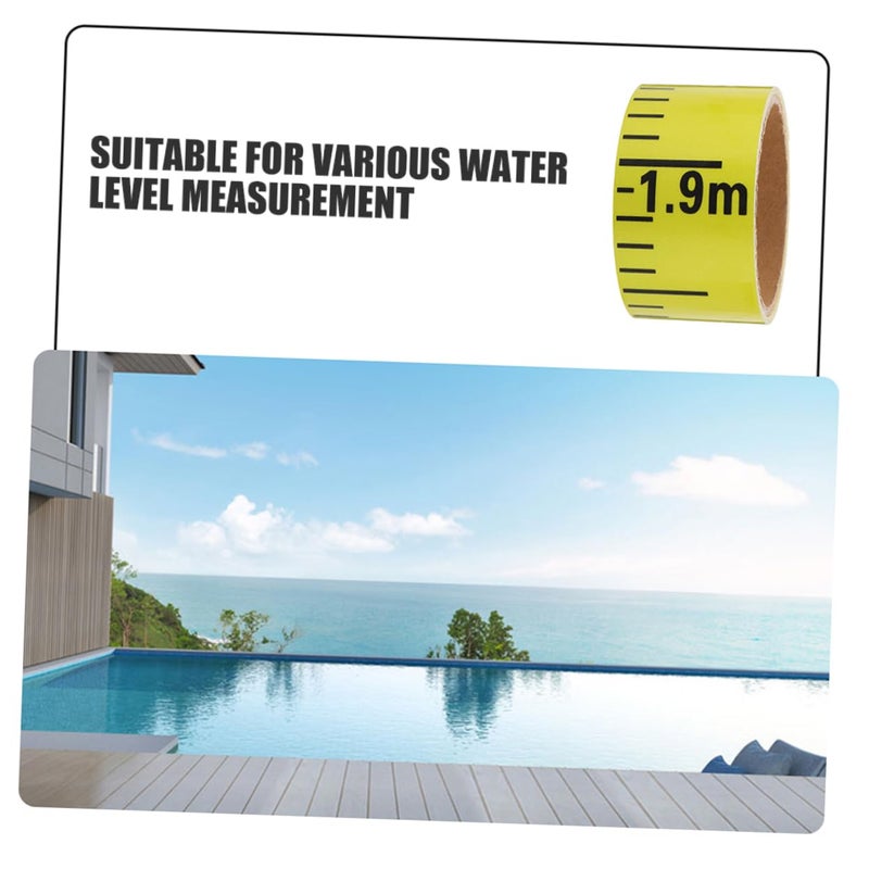 2Pcs Water Level Sticker Self Adhesive Ruler For Tanks Cisterns Pools Waterproof Gauge - Image 4