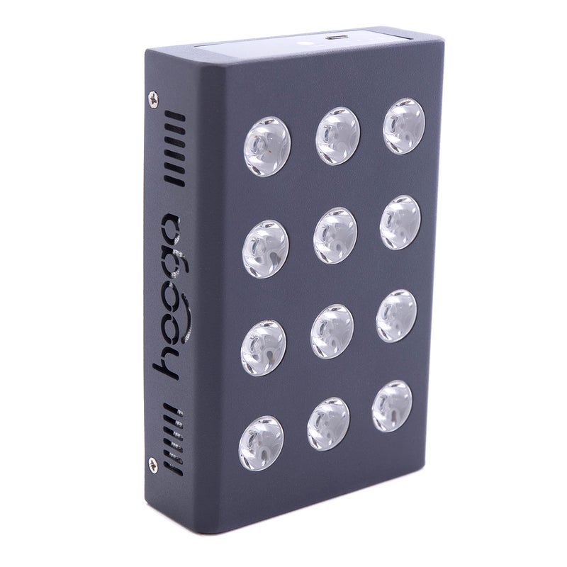 جهاز هوغا للعلاج بالضوء الأحمر 660 نانومتر 850 نانومتر العلاج بالضوء الأحمر القابل لإعادة الشحن للبشرة النوم تخفيف الألم مكافحة الشيخوخة استعادة العضلات أداء الطاقة مع حقيبة سفر وشاحن