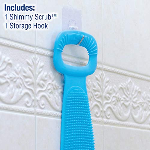 Ontel Back Shimmy Scrub Exfoliating Body Scrubber, Small (SHIM-MC12/4) - Image 3