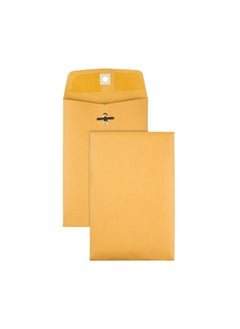 Office Depot ® Brand Clasp Envelopes, 6 1/2" X 9 1/2", Brown, Box Of 100  - Image 1