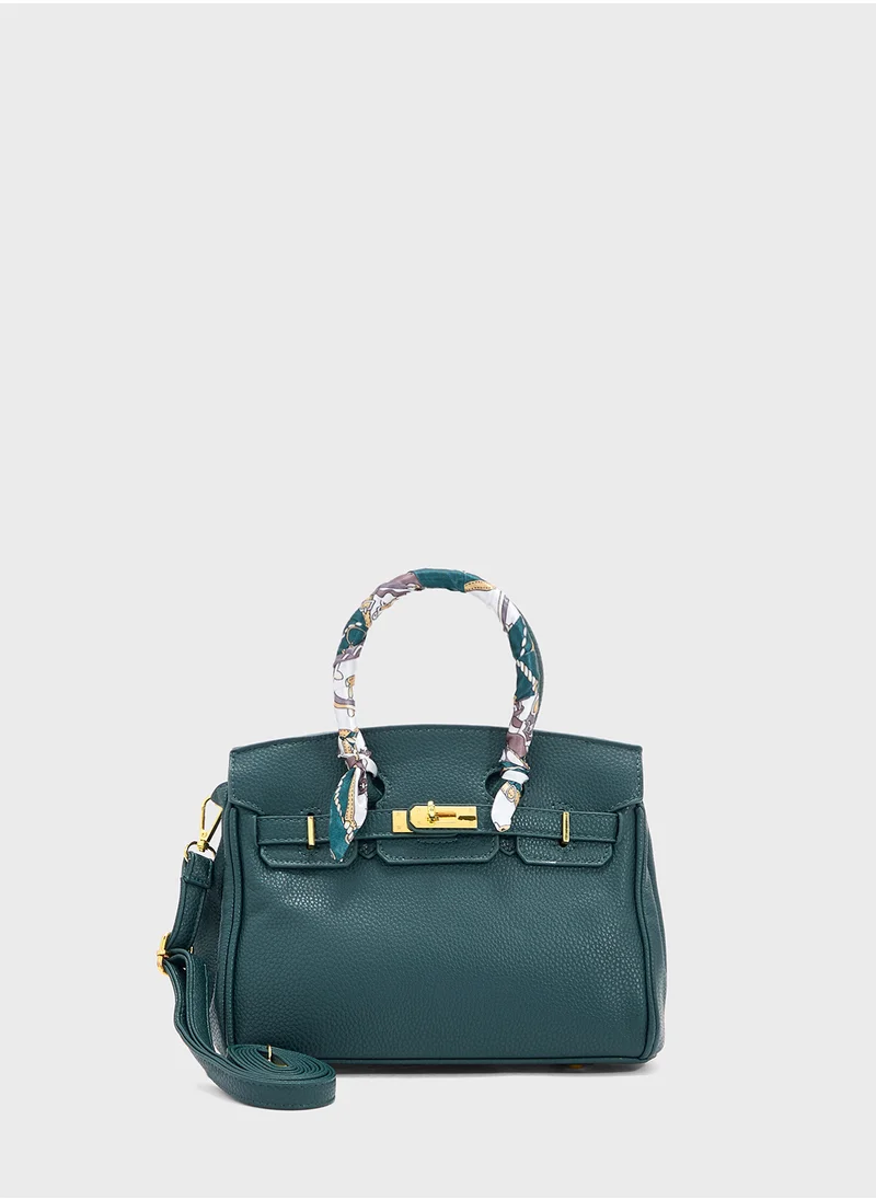 ELLA Classic Grain Large Handbag