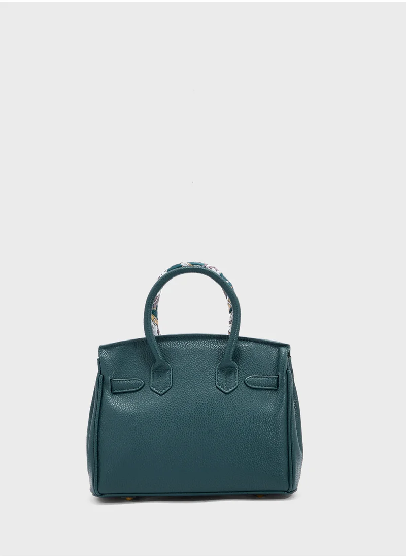 ELLA Classic Grain Large Handbag