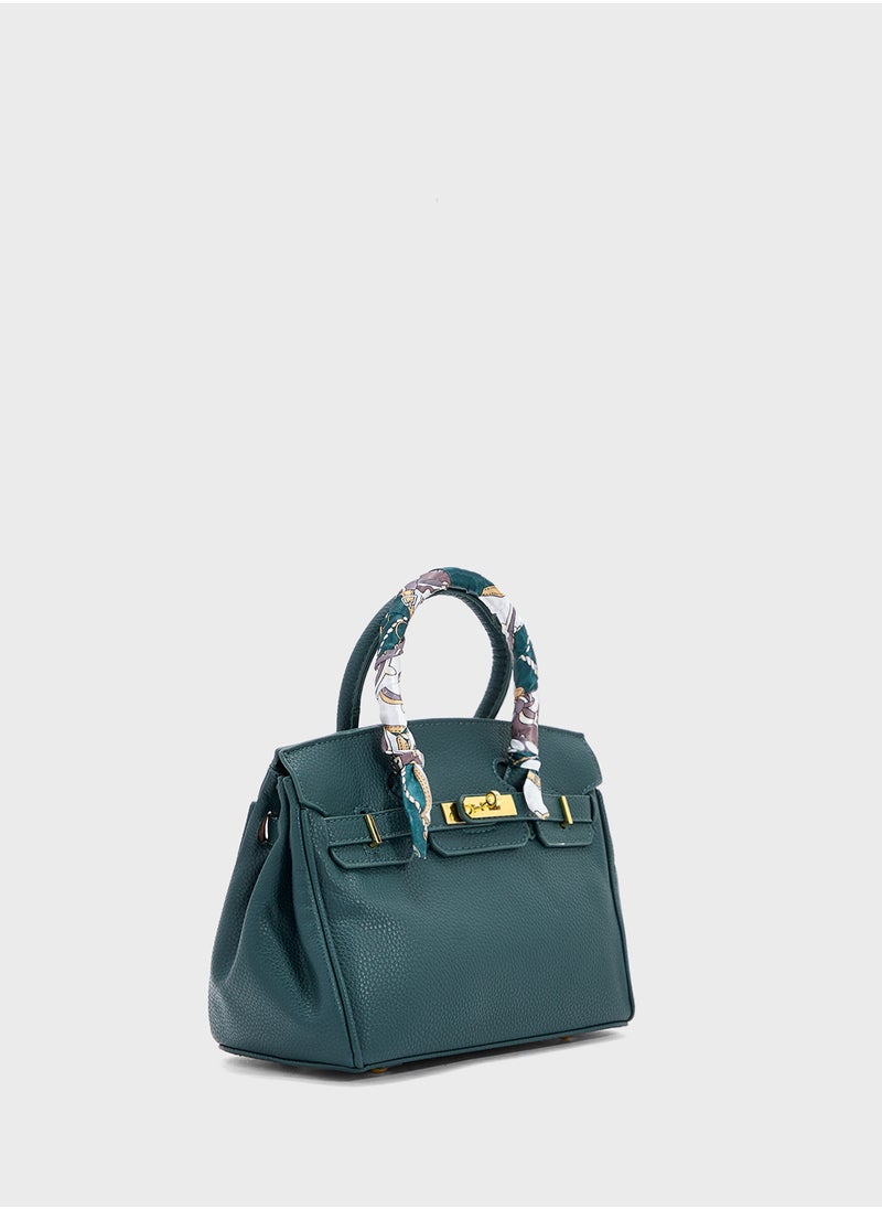 ELLA Classic Grain Large Handbag  - Image 3