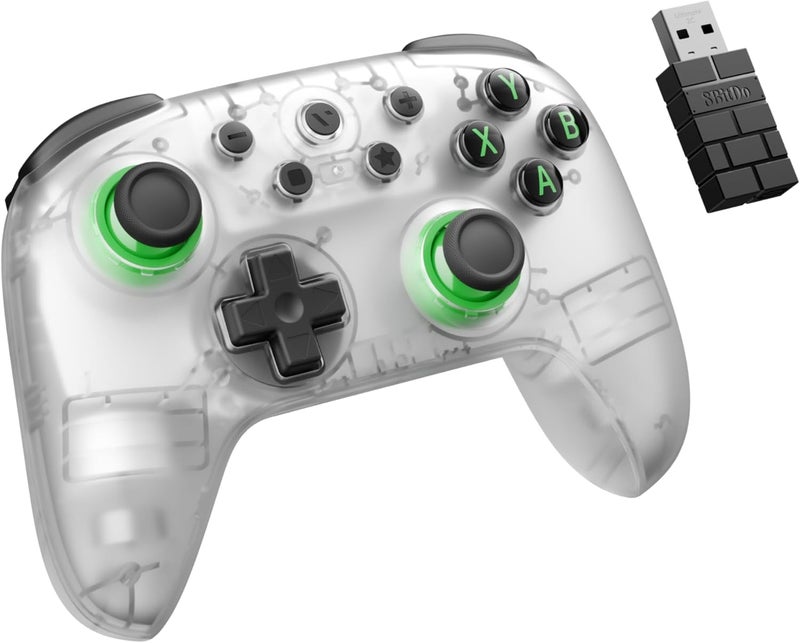 VITURE × 8BitDo Ultimate 2C 3-Mode Wireless Gaming Controller for Neckband, Android & Windows | Xbox Layout | Hall Effect Joysticks | Linear Triggers | L4/R4 Mapping | Wired, Bluetooth & 2.4G - Image 1
